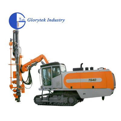 T640 Integrated Surface Top Hammer Drill/Drilling Rig With High Frequency High Pressure Full Hydraulic Rock Drills for Diameter 76-115 mm