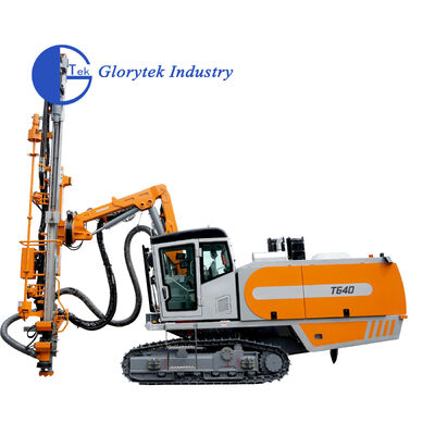 T640 Integrated Surface Top Hammer Drill/Drilling Rig With High Frequency High Pressure Full Hydraulic Rock Drills for Diameter 76-115 mm