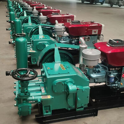 Hoogwaardige Horizontale Drie-cilinder Zuigerpomp met Enkele Werking voor Kernboringen