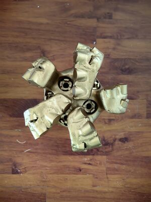 8 1/2 inch 5 bladen PDC boorstuk voor waterput boren met API REG draad