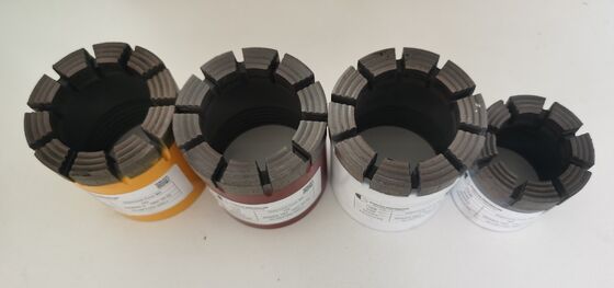 Volledige Specificatie BQ/NQ/HQ/PQ Wireline Kernboorkoppen met Diamant met Lange Levensduur voor Mijnbouwexploratie