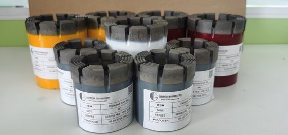 Volledige Specificatie BQ/NQ/HQ/PQ Wireline Kernboorkoppen met Diamant met Lange Levensduur voor Mijnbouwexploratie