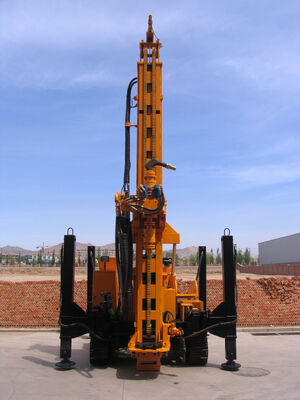 Full Hydraulic RC Drill Rig with 280m Depth and 110～305mm Hole Diameter for Reverse Circulation Drilling