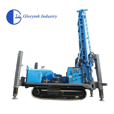 Crawler-type waterput boormachine GL600S Truck gemonteerd voor diep put boren met een maximale diepte van 600 m en een diameterbereik van 105 tot 500 mm