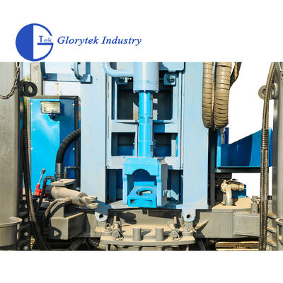 Crawler type waterput boorrig GL600S Track gemonteerd voor diep put boren met maximale diepte 600m en diameterbereik 105 tot 500mm