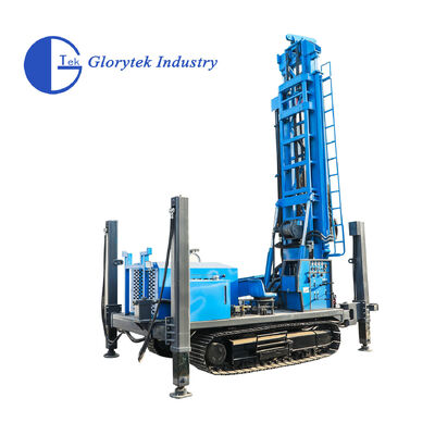 Crawler-type waterput boormachine GL600S Truck gemonteerd voor diep put boren met een maximale diepte van 600 m en een diameterbereik van 105 tot 500 mm