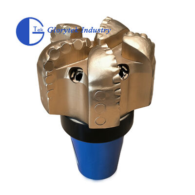 Geavanceerde Matrix of Stalen PDC Boorbeitel 6 1/2 Inch 5 Bladen voor Harde en Abrasieve Rotsen