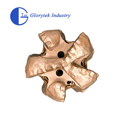 6 Inch PDC Drill Bit 5 Blade Steel or Matrix Body for Mining Projects