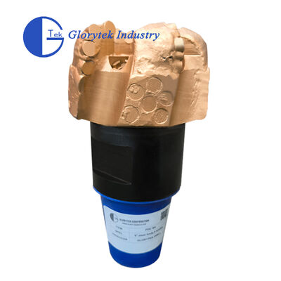 Geavanceerde 6" PDC Boorbeitel 5 Bladen Stalen of Matrix Body voor Harde en Abrasieve Rotsen