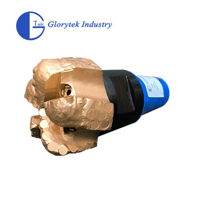 Geavanceerde 6" PDC Boorbeitel 5 Bladen Stalen of Matrix Body voor Harde en Abrasieve Rotsen