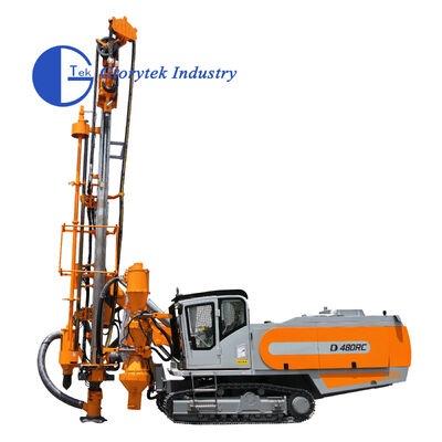 D480RC Bemonstering met omgekeerde circulatie Geïntegreerde oppervlakte-DTH-boor-/boorinstallatie met gatdiameter 120 -150 mm